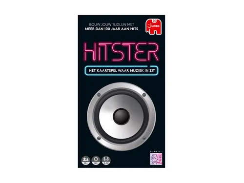 Jumbo Muziekspel Hitster 16+ het kaartspel waar muziek in zit