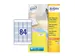 Etiquettes laser Avery 46x11,1mm blanc 25 feuilles