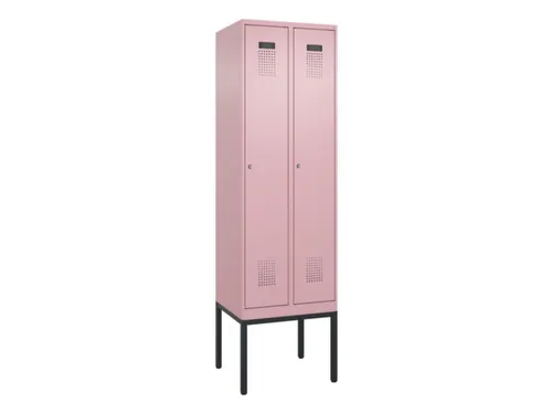 locker voor scheiding van kleding,HxBxD 2120x600x500mm,2vak