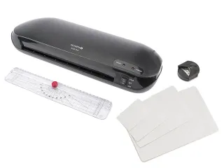 Olympia 4-in-1 Set A4 Laminator Trimmer Hoeksnijder Startset Hoezen - 1