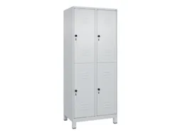 dubbeldekse locker,HxBxD 1950x800x500mm,2x2vak.,vak B 400mm