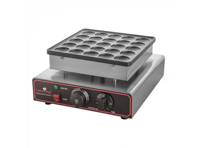 Caterchef elektrische Poffertjes Bakplaat 25x