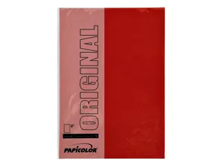 Kopieerpapier Papicolor A4 200gr 6 vel rood - 2
