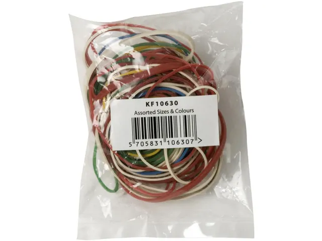 Elastieken 1,5mm 25g Gekleurd