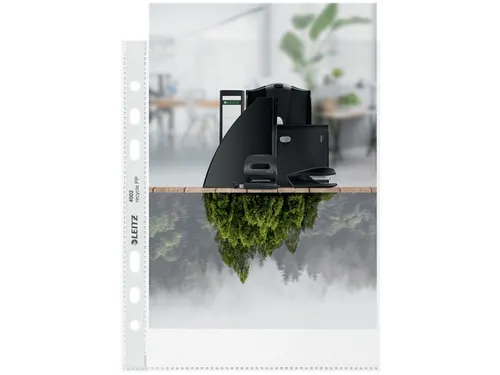 Showtas Leitz Recycle A5 6-gaats PP transparant mat
