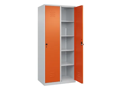 wasgoedverdeelkast,HxBxD 1850x800x500mm,vak B 400mm,draaigrendel