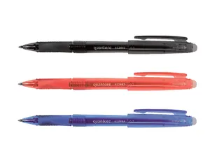 Gelschrijver Quantore erasable 0.7mm zwart - 2