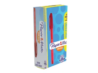 Balpen Paper Mate Inkjoy 100 medium rood - 3