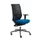 Dauphin Bureaustoel, rugleuning met netbekleding blauw