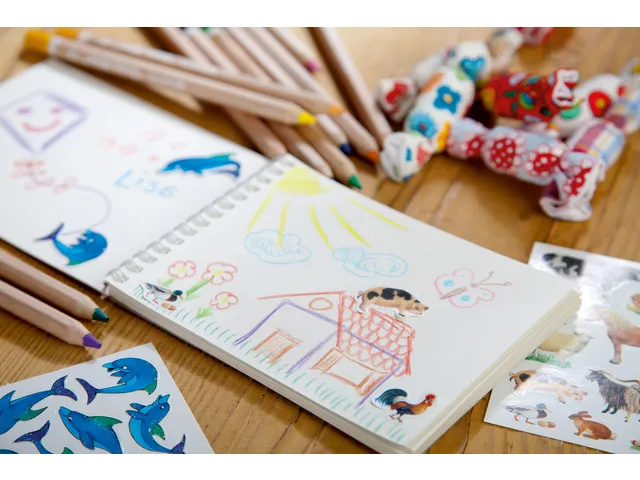 papieretiket Z-design Kids pakje a 3 vel katten foto