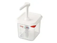 OUTLET Araven Distributeur Sauce avec pompe 2,6L 1/6GN 150mm