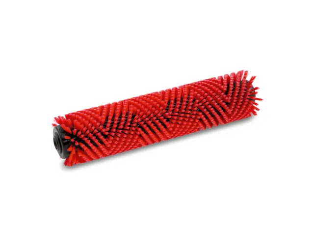 Walsborstel,v. schrobzuigmachine,middel,HxLxB 115x400x115mm,rood