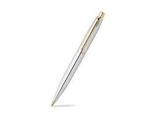Balpen SHEAFFER VFM E9422 Polished chrome gold plated - 2