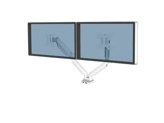 Monitorarm Fellowes Platinum Serie Duo wit - 1