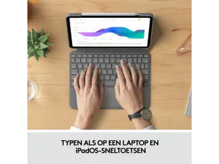 Logitech Combo Touch Toetsenbord iPad Pro (1,2,3gen) 11-inch QWERTY UK - 6