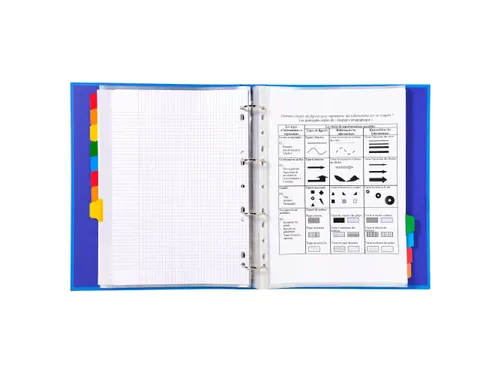 Tabblad Karton 160 Gram A4 + index 12 tabs wit