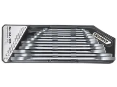 GEDORE H6-120dubbele steeksleutelset in houder 12stuks 6-32mm