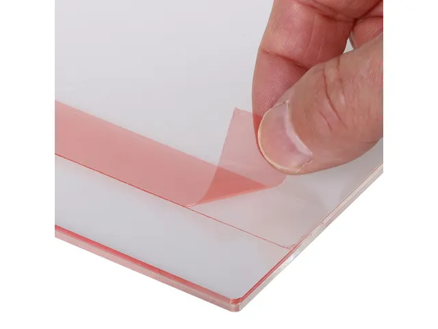 Zelfklevende Posterhouder A4 Multi-Surface Voor Glad set van 5 stuks