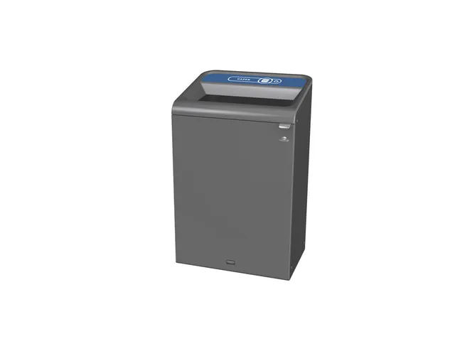 Configure Recyclingstation Paper EN 125 Liter Antraciet Blauw