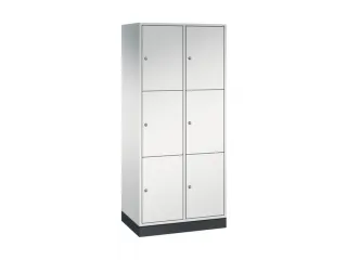 grootvolume-lockersysteem,RAL 7035,HxBxD 1950x820x500mm,2x3vakken - 2