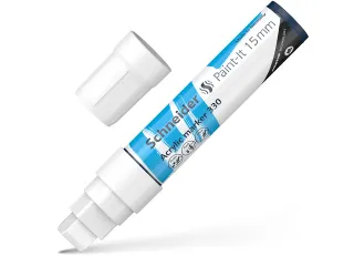 Acrylmarker Schneider Paint-It 330 15mm wit - 2
