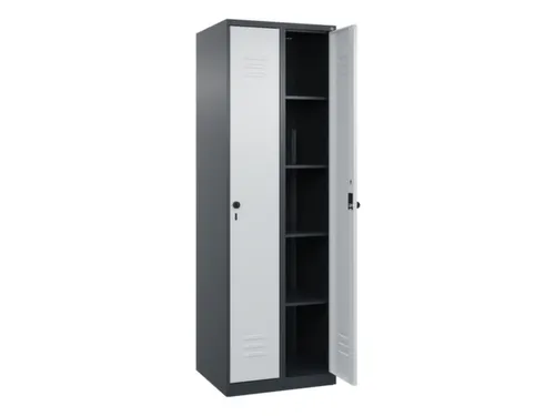 wasgoedverdeelkast,HxBxD 1850x600x500mm,vak B 300mm,draaigrendel