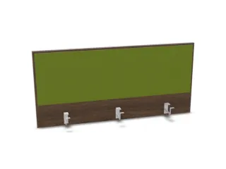 opzetpaneel bureau aanbouw achter NV bruin hickory groen 1200mm - 1