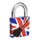 Hangslot Masterlock 30mm Gitaar motief met 2 sleutels