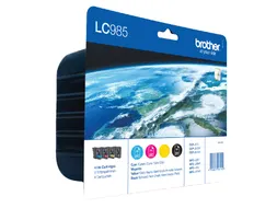 Brother LC-985 Valuepack Inktcartridge Zwart & Kleur Set