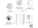 MindSet Ensemble d'accessoires de toilette, Brabantia