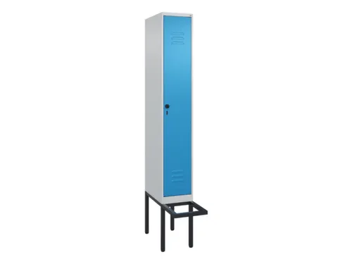 locker voor scheiding van kleding,HxBxD 2120x300x815mm,1vak