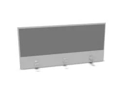 opzetpaneel bureau aanbouw achter MP-lichtgrijs BN8078-grijs 1200mm