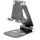 Telefoonhouder / tablethouder universeel multi angle opvouwbaar zwart