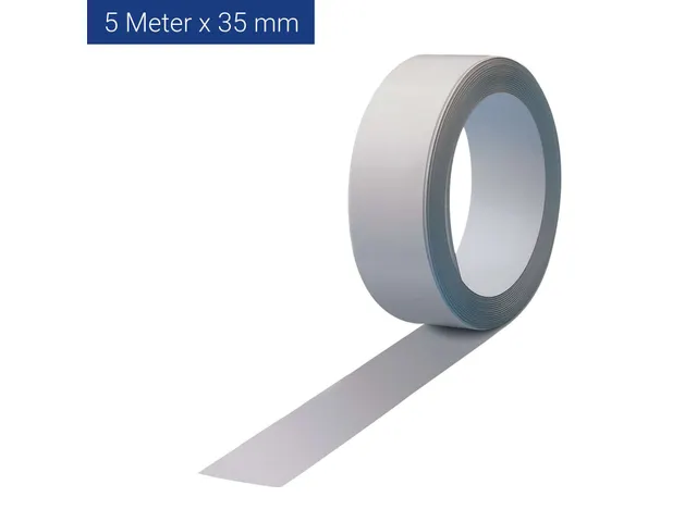 Metaalband MAUL 5mx35mm zelfklevend wit knipbaar