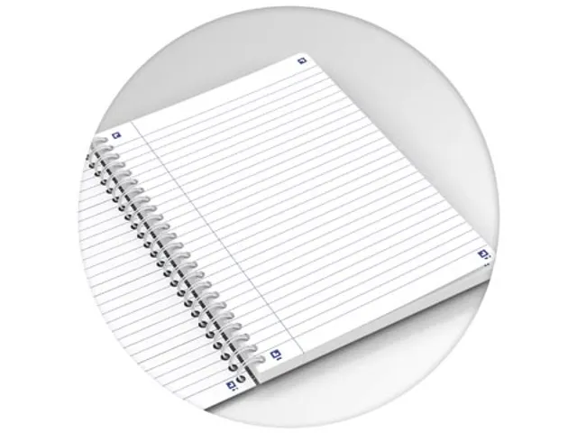 spiraalschrift, A5, 120 bladzijden, gelijnd