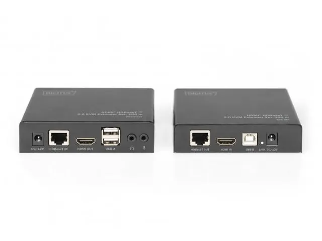 4K HDMI HDBaseT 2.0 KVM-verlengset 100m 4K/60Hz (4:2:0) 6x USB