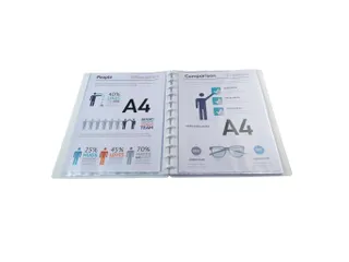 Showalbum Kreacover PP ring 30 tas wit - 3