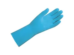 Mapa Jersette 30031 huishoudhandschoenen, blauw, maat 9, 50 paar