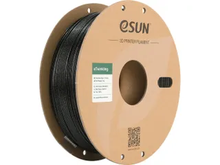 eSUN 3D printer Filament eTwinkling 1,75mm Zwart 1kg - 1