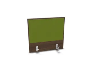 opzetpaneel bureau aanbouw achter NV bruin hickory BN7048-groen 600mm - 1