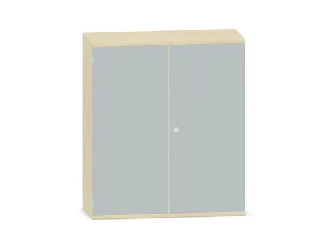 Kantoorkast 1150x1000x430mm Decor Romp Esdoorn Decor Front Lichtgrijs