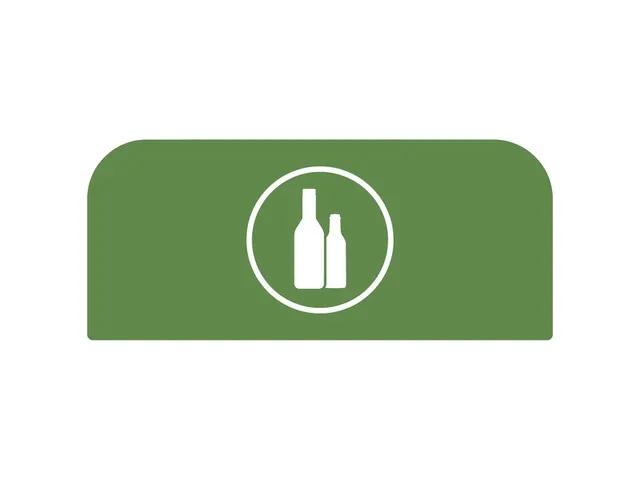 Configure Recyclingstation Paneel Glas 87 liter