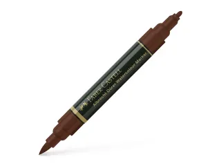 Aquarel marker Faber-Castell Albrecht Dürer 175 donker sepia - 1