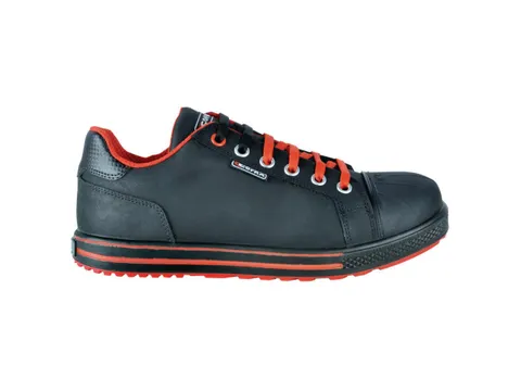 Cofra Technical lage S3 veiligheidsschoenen, zwart/rood, maat 39, per