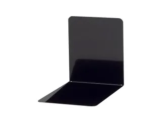 Boekensteun MAUL staal magnetisch 14x12x14cm set 2 zwart - 1
