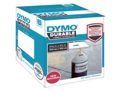 Etiket Dymo LabelWriter industrieel 104x159mm 1 rol á 200 stuks wit