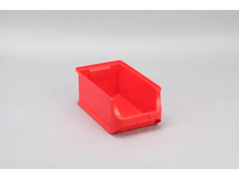 magazijnbak,HxBxD 150x205x355mm,PP,rood