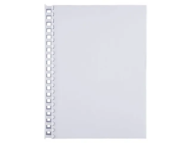 Bindrug GBC 22mm 21-rings A4 wit 100stuks