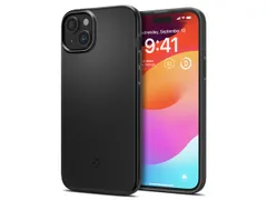 Spigen Thin Fit iPhone 15 hoesje zwart