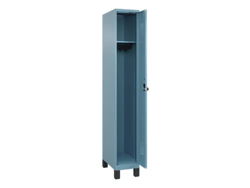 locker,HxBxD 1950x300x500mm,1vak,vak B 300mm,draaigrendel,voeten